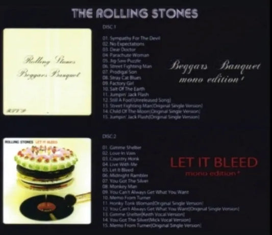 THE ROLLING STONES / MONO EDITION+ (2CD)