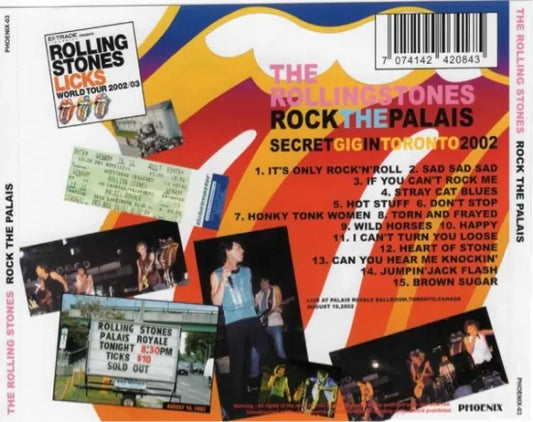 THE ROLLING STONES / ROCK THE PALAIS (1CD)