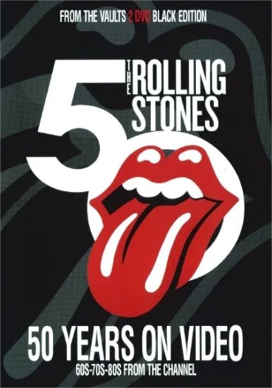 THE ROLLING STONES / 50 YEARS ON VIDEO  BLACK (2DVD)