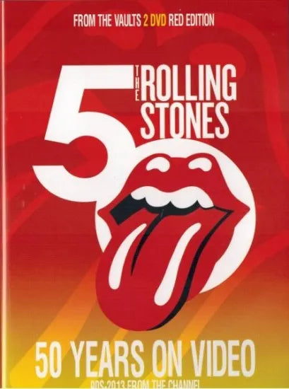 THE ROLLING STONES / 50 YEARS ON VIDEO RED (2DVD)