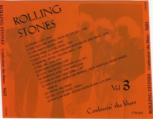 THE ROLLING STONES / CONFESSIN' THE BLUES 3 (1CD)