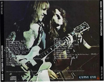 RUSH / RETURN TO CLEVELAND (2CD)