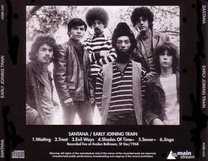SANTANA / EARLY JOINING TRAIN (1CD)