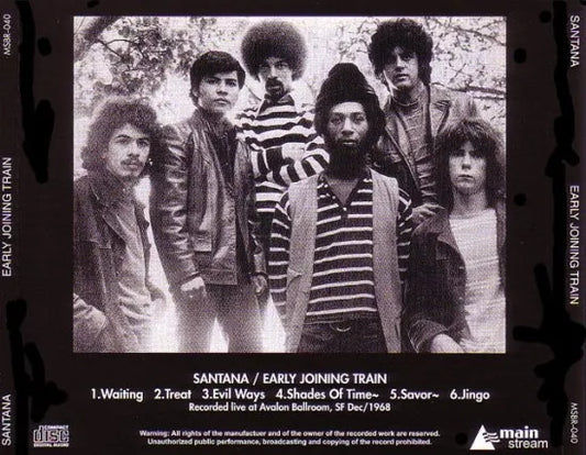 SANTANA / EARLY JOINING TRAIN (1CD)