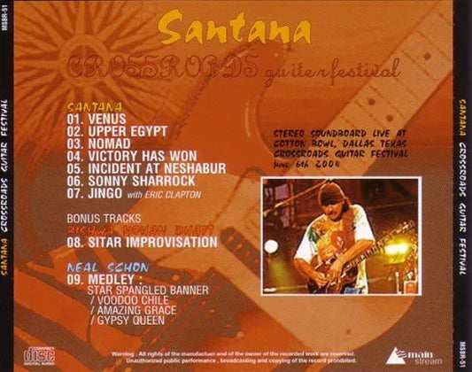 SANTANA / CROSSROADS GUITAR FESTIVAL (1CD)