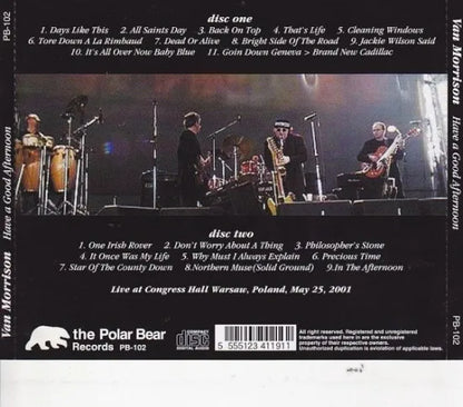 VAN MORRISON / QUE TENGAS UNA BUENA TARDE (2 CD)