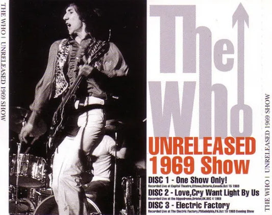 THE WHO / UNRELEASED 1969 SHOW (3CD)