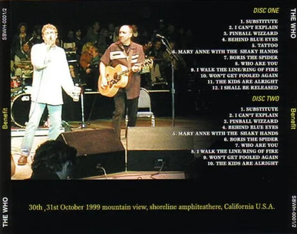 THE WHO / BENEFIT (2CD)