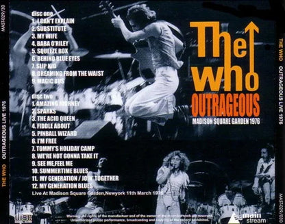THE WHO / OUTRAGEOUS (2CD)