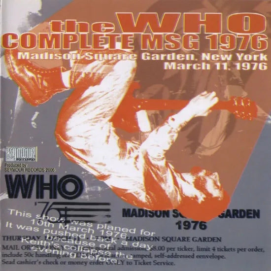 THE WHO / THE COMPLETE MSG 1976 (2CD)