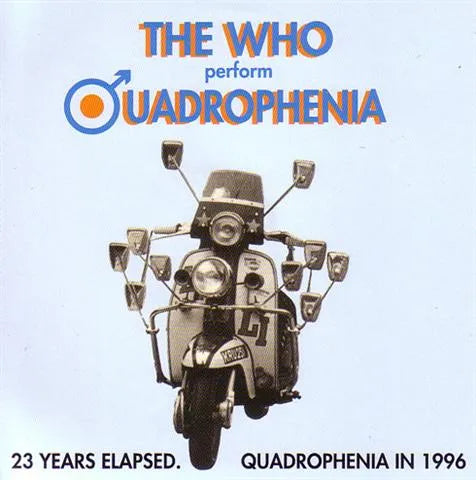 THE WHO / 23 YEARS ELAPSED QUADROPHENIA IN 1996 (2CD).