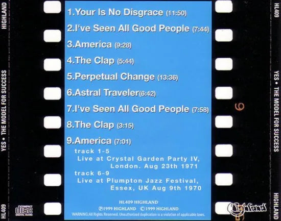 SÍ / EL MODELO DE ÉXITO (1CD)