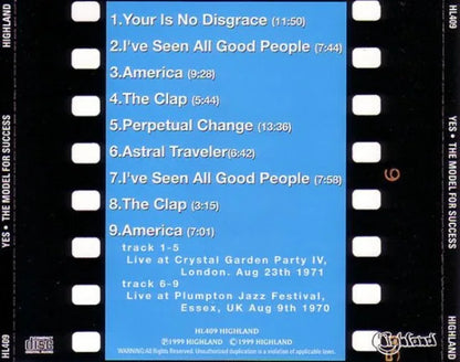 SÍ / EL MODELO DE ÉXITO (1CD)