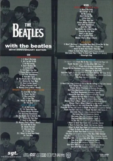 THE BEATLES / WITH THE BEATLES:50th ANNIVERSARY EDITION (1CD+1DVD)