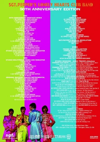 THE BEATLES / SGT.PEPPER'S 50th ANNIVERSARY EDITION (2CD+2DVD)
