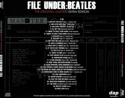 THE BEATLES / FILE UNDER BEATLES THE ORIGINAL MASTERS (2CD+1CD)