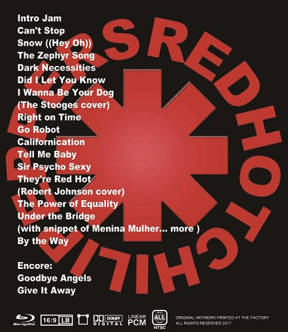 RED HOT CHILI PEPPERS/ROCK IN RIO 2017 (1BR)