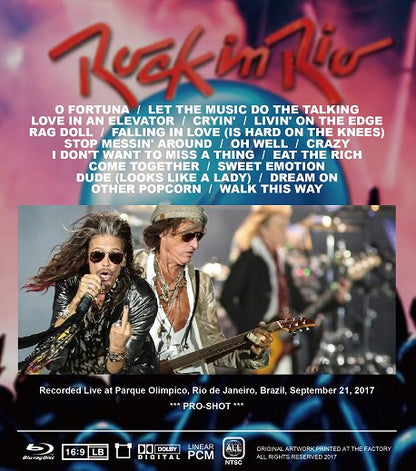 AEROSMITH / ROCK IN RIO 2017 (1BDR)