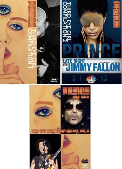 PRINCE / 3RD EYE GIRL COMPILATION 1-3 (4DVDR)