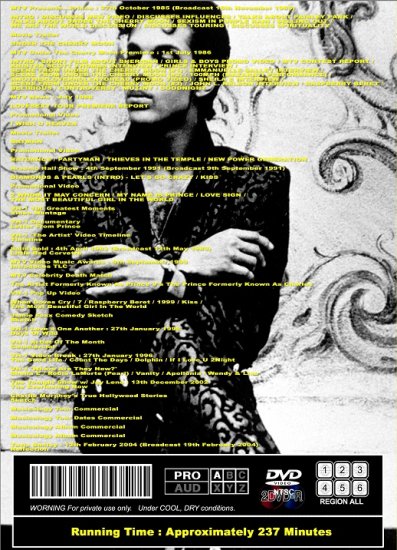 PRINCE / REFLECTIONS VOL.1 & 2 (2DVDR)