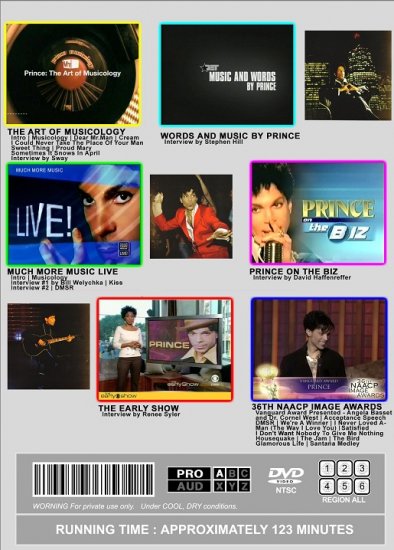 PRINCE / 2KTV VOL.1-3 (3DVDR)