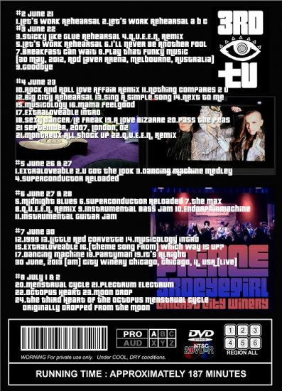 PRINCE / 3RD EYE TV VOL.1-3 (5DVDR) – WORLD MUSIC LOVER