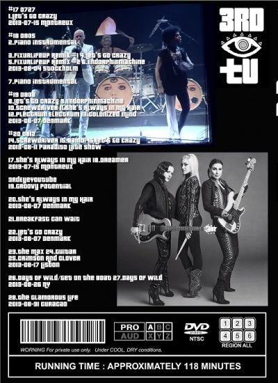 PRINCE / 3RD EYE TV VOL.1-3 (5DVDR) – WORLD MUSIC LOVER