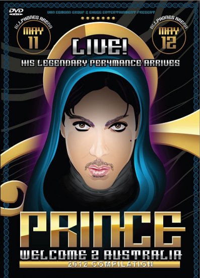 PRINCE / WELCOME 2 AUSTRALIA 2012 COMPILATION (1DVDR)