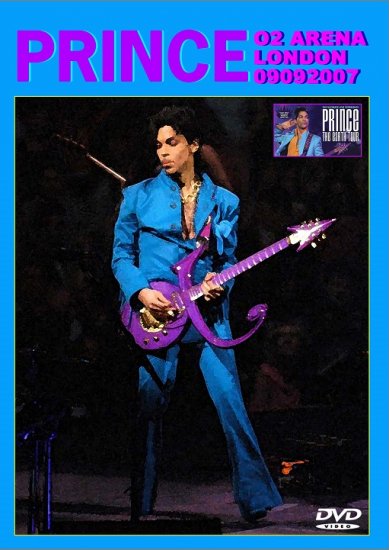 PRINCE / O2 ARENA, LONDON  9.9.2007 (1DVDR)