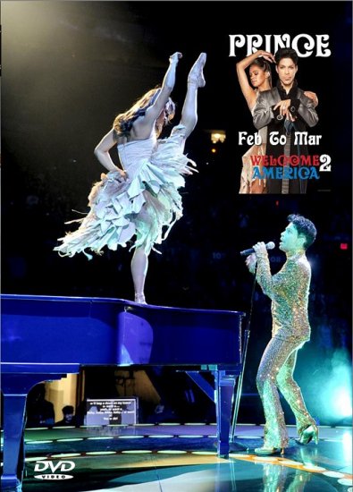 PRINCE / WELCOME 2 AMERICA FEB. TO MAR. 2011-02 to 2011-03  (1DVDR)