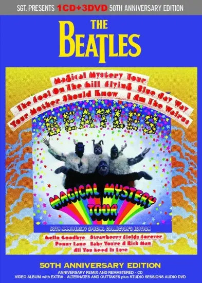 THE BEATLES / MAGICAL MYSTERY TOUR 50th ANNIVERSARY COLLECTOR'S EDITION (1CD+3DVD)