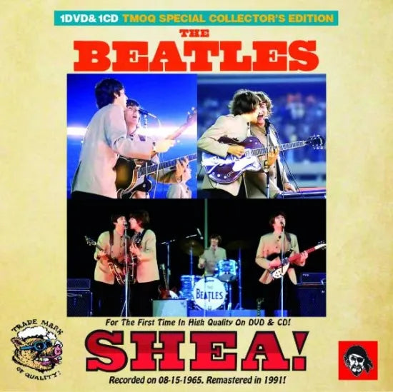 The Beatles SHEA! TMOQ Special Collector's Edition CD DVD HMC