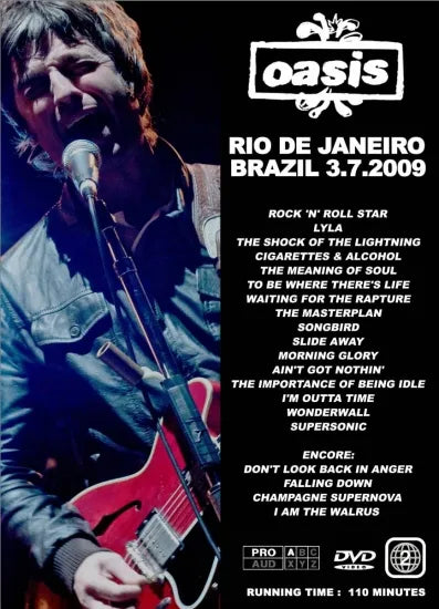 OASIS / RIO DE JANEIRO,BRAZIL 3.7.2009 (1DVDR)