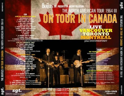 THE BEATLES / ON TOUR IN CANADA THE NORTH AMERICAN TOUR 1964 III (1CD+1DVD)