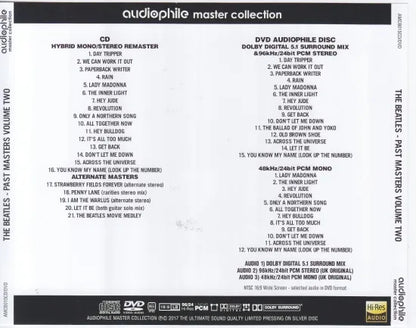 THE BEATLES / PAST MASTERS VOLUME TWO(AUDIOPHILE) (1CD+1DVD)