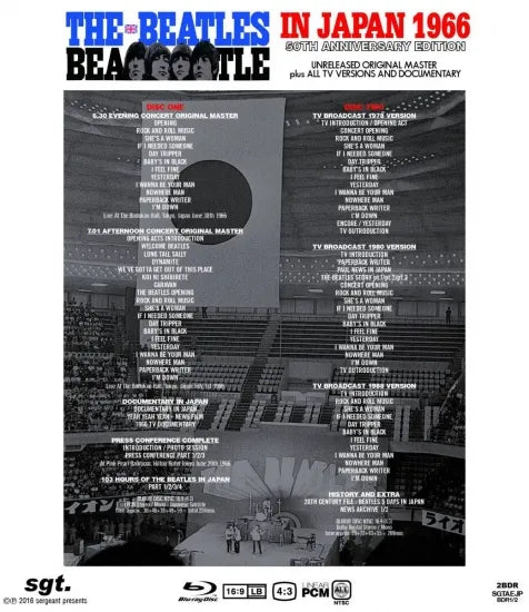 THE BEATLES / In Japan 1966 50th Anniversary Edition (2BDR)