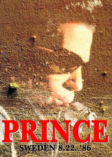 PRINCE / SWEDEN 8.22.'86 (1DVDR)