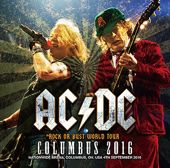 AC/DC / COLUMBUS 2016 (2CDR) – WORLD MUSIC LOVER