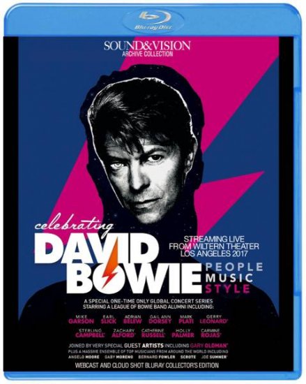 DAVID BOWIE / CELEBRATING DAVID BOWIE LIVE 2017 (1BDR)