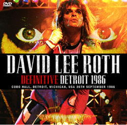 DAVID LEE ROTH / DEFINITIVE DETROIT 1986 VAN HALEN (2DVDR)