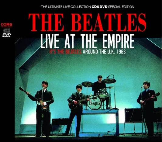 THE BEATLES / LIVE AT THE EMPIRE IT'S THE BEATLES AROUND THE U.K.1963 (1CD+1DVD)