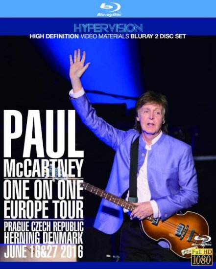 PAUL McCARTNEY / ONE ON ONE EUROPE TOUR 2016 (2BR)
