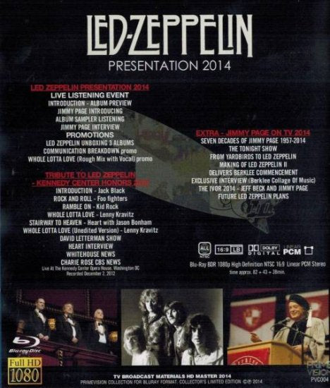LED ZEPPELIN / PRESENTATION 2014 (1BDR)