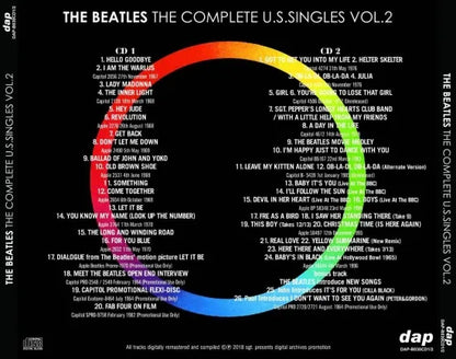 THE BEATLES / THE COMPLETE U.S.SINGLES VOL.2 (2CD)