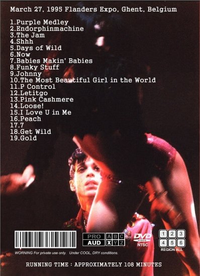 PRINCE / ALL THAT GLITTERS (1DVDR)