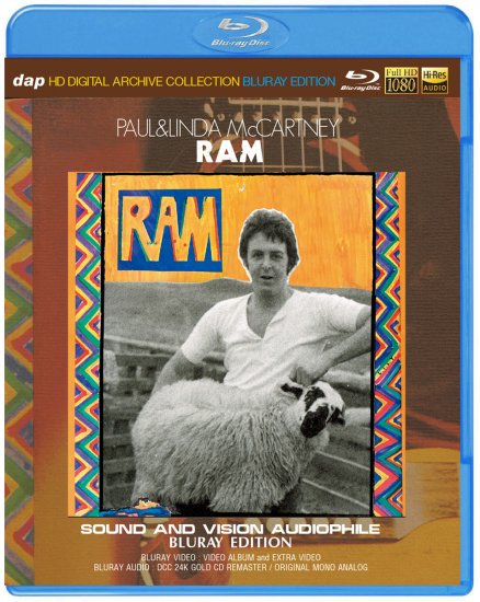 PAUL & LINDA McCARTNEY/ RAM SOUND AND VISION AUDIOPHILE (1BDR)