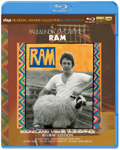 PAUL & LINDA McCARTNEY/ RAM SOUND AND VISION AUDIOPHILE (1BDR)