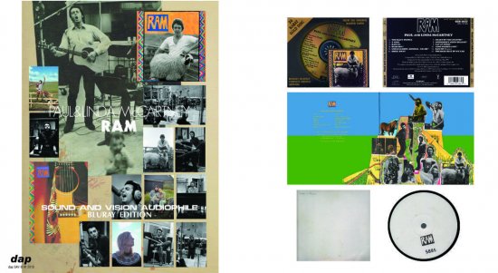 PAUL & LINDA McCARTNEY/ RAM SOUND AND VISION AUDIOPHILE (1BDR)