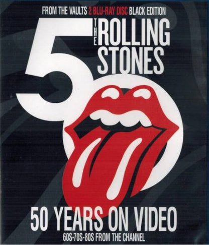 THE ROLLING STONES / 50 YEARS ON VIDEO BLACK BLU-RAY DISC EDITION (2BDR)