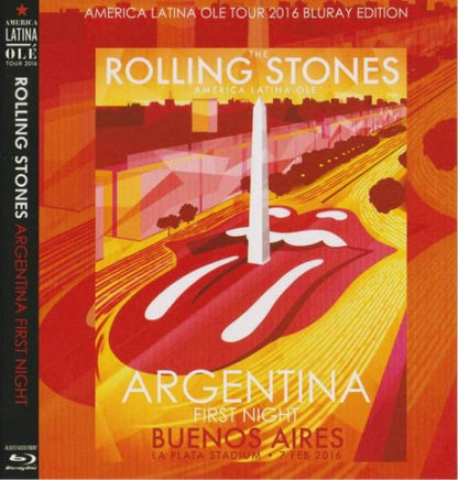 ROLLING STONES / AMERICA LATINA OLE TOUR 2016 ARGENTINA FIRST NIGHT (1BR)